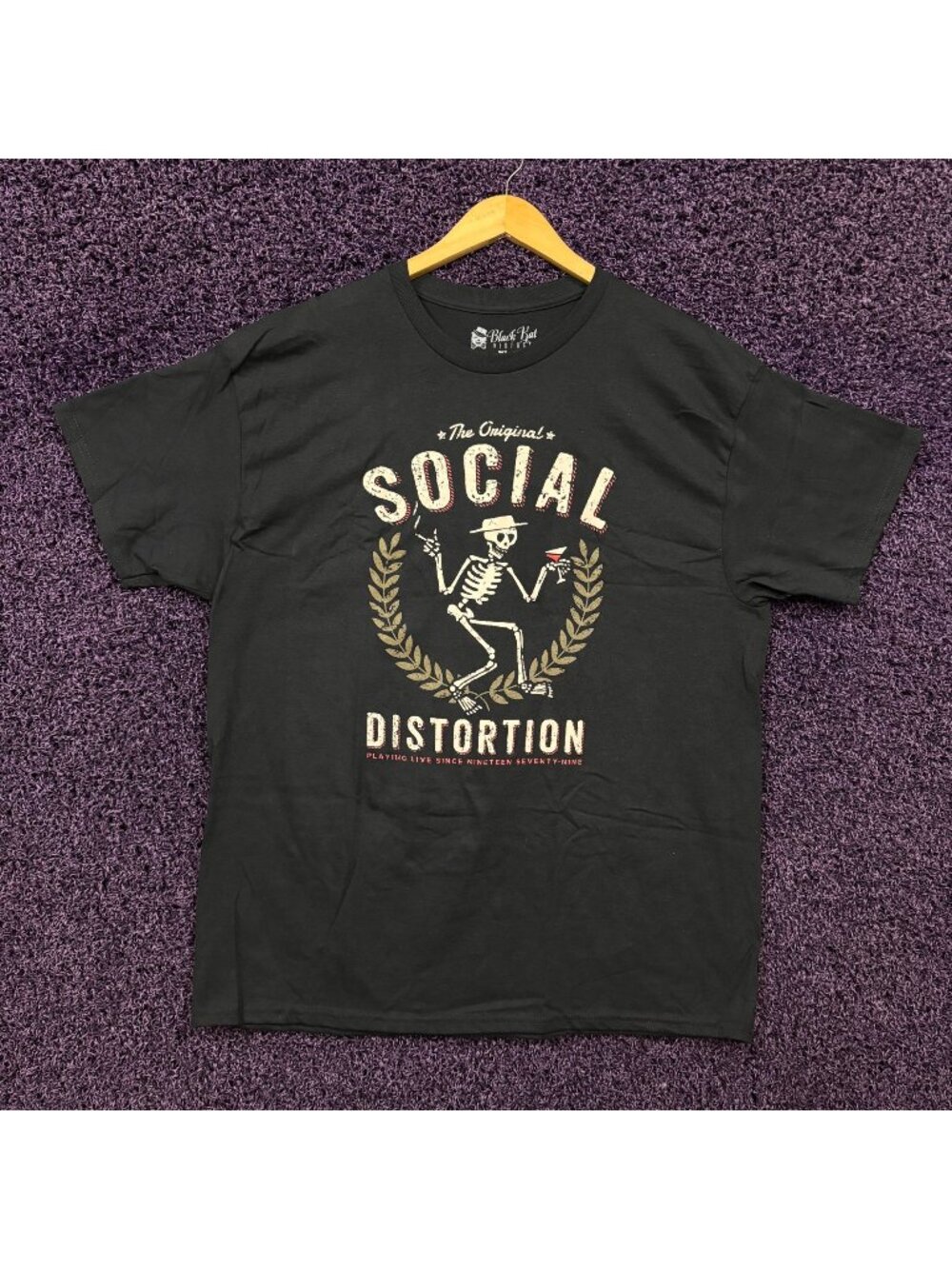The Original Social Distortion Playing Live Show T-Shirt XL